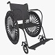 3D Wheelchair Model - 3DOcean Item for Sale