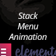 Stack Menu Animation for Elementor - CodeCanyon Item for Sale