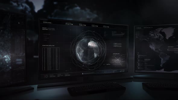 Running a Global Military Satellite Control Software. Signal from Niger. UI alt
