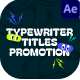 Typewriter Titles Promotion - VideoHive Item for Sale