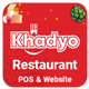 Khadyo - Restaurant Management Software and Restaurant POS with Online Food Ordering Website - CodeCanyon Item for Sale