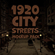 1920 City Streets Mockup Pack - VideoHive Item for Sale
