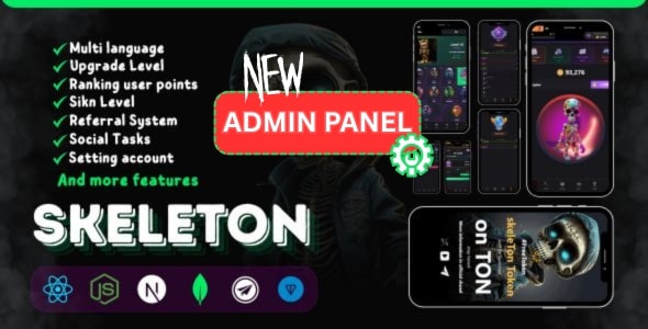 Telegram mini app Like Hamster Kombat clicker game