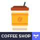 Coffee shop graphic animation template | After Effects - VideoHive Item for Sale