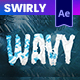 Swirly Liquid Text Animation - VideoHive Item for Sale