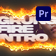 Grunge Fire Intro Opener | Premiere Pro - VideoHive Item for Sale