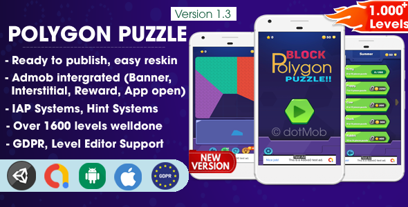 Polygon Puzzle - Unity Template Project