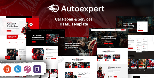 Autoexpert -  Car Repair & Services HTML Template