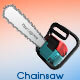Chainsaw 3D Model for 3ds Max – Animatable Chain, Customizable Design - 3DOcean Item for Sale