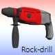 Rock Drill 3D Model – High Poly & Editable – 3ds Max + OBJ - 3DOcean Item for Sale