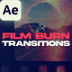 Film Burn Transitions - VideoHive Item for Sale
