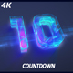 Countdown Digits Hightech Black - VideoHive Item for Sale