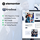 Gradexa - University & School Elementor Pro Template Kit - ThemeForest Item for Sale