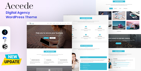 Accede - Digital Agency WordPress Theme