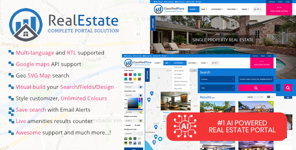 Real Estate Geo Portal
