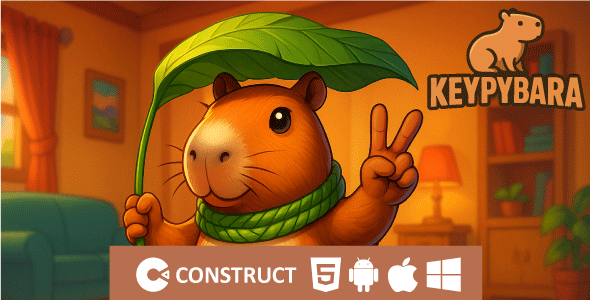 Keypybara - HTML5 Mobile Game