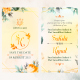 Watercolor floral wedding invitation - VideoHive Item for Sale