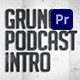 Grunge Podcast Intro | Premiere Pro - VideoHive Item for Sale