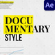 Documentary Style Pack - VideoHive Item for Sale