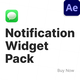 Text Bars Notification Widget Pack - VideoHive Item for Sale