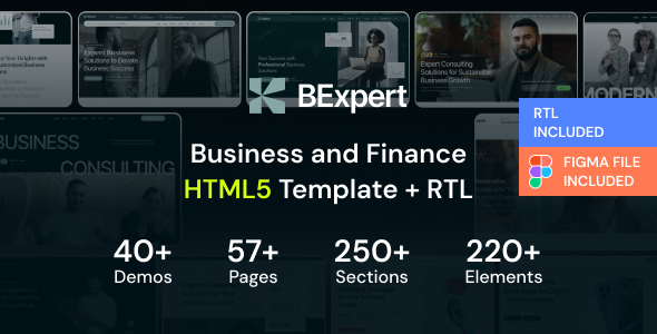 BExpert - Multipurpose Business, Finance & Agency React Nextjs Template