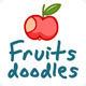 Fruits Doodles - GraphicRiver Item for Sale
