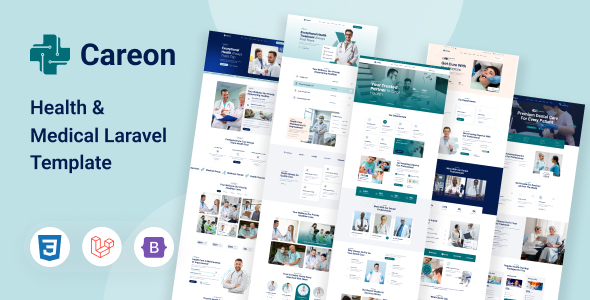 Careon - Health & Medical Laravel 12 Template
