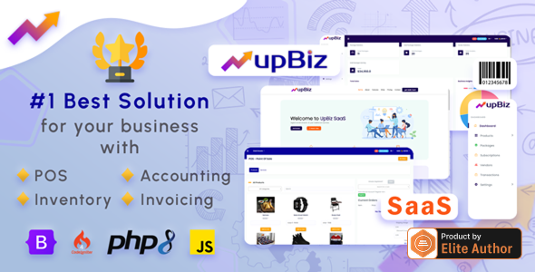 upBiz SaaS - POS ( Point of Sale ), Inventory, Accounting, Invoicing for Small / Medium Businesses