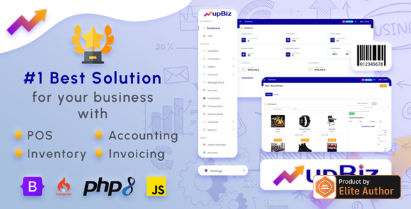 POS - upBiz POS ( Point of Sale ), Inventory, Accounting, Invoicing for Small / Medium Businesses