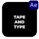 Tape and Type - Vertical Pack - VideoHive Item for Sale