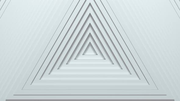 Abstract Triangles Pattern with Offset Effect