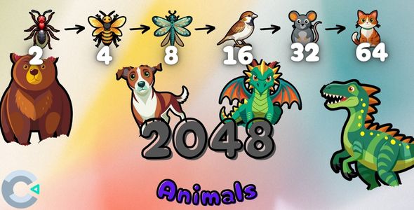 2048 Animals (Html5) (Construct 3)