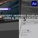 4K ChatGPT-Inspired Search Bar – Logo & Image Variants - VideoHive Item for Sale