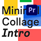 Minimal Collage Intro | Premiere Pro - VideoHive Item for Sale