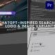 4K ChatGPT-Inspired Search Bar – Logo & Image Variants - VideoHive Item for Sale