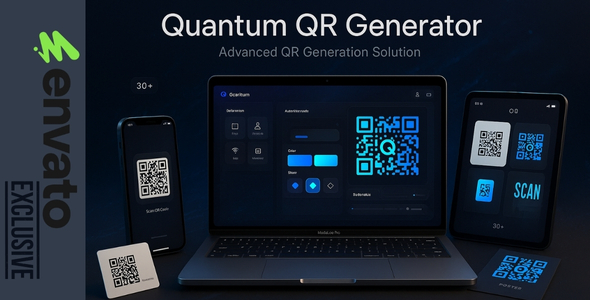 Quantum QR Generator: Advanced QR Code Maker with 25+ QR Types