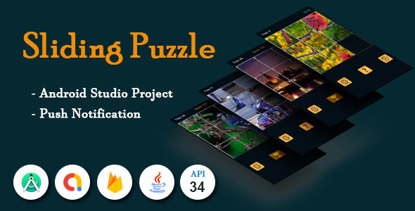Slide Puzzles Deluxe: Move The Blocks