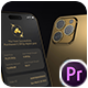 Gold Phone App Promo Mockup | Premiere Version - VideoHive Item for Sale
