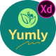 Yumly - Food Delivery Mobile App Adobe XD UI Kits - ThemeForest Item for Sale