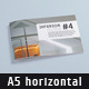 Photorealistic a5 Horizontal Magazine Mock-up - GraphicRiver Item for Sale