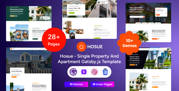 Hosue - Gatsby.Js Single Property & Apartment Template