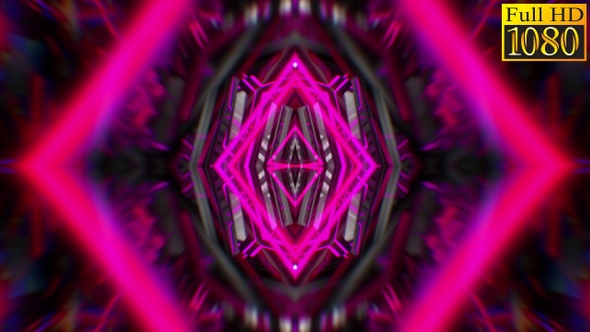 Abstract Kaleidoscope Vj Loops V8