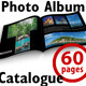 Travel Photo Album Catlog. Square Template - GraphicRiver Item for Sale