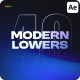 Modern Lower Thirds - VideoHive Item for Sale