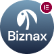 Biznax - Business Consulting WordPress Theme - ThemeForest Item for Sale