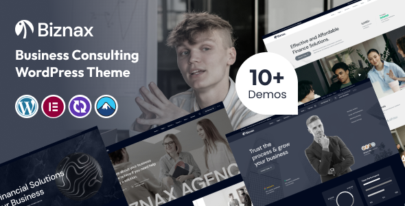 Biznax - Business Consulting WordPress Theme