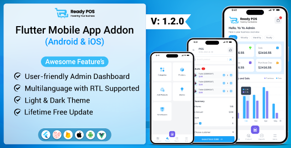 Ready POS - Mobile POS Inventory Management System Addon