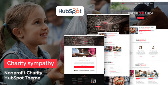 Charity sympathy - Nonprofit Charity HubSpot Theme