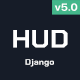 HUD - Django 5.0 Bootstrap Admin Template - ThemeForest Item for Sale
