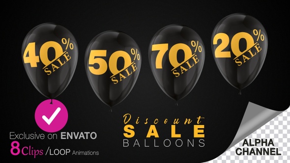 Sales Discount Balloons